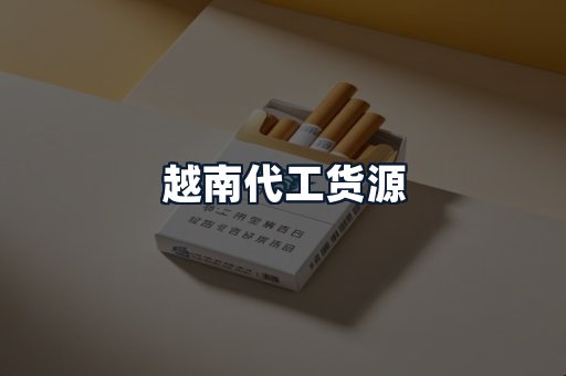 越南代工货源